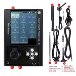 SDR Radio Transceiver 3,2-Zoll-Bildschirm Porta Pack mit Firmware HackRF One SDR-Funk lösung